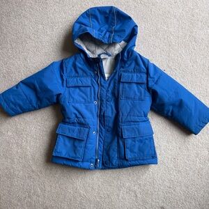 Hanna Andersson Blue Kids Puffer Jacket